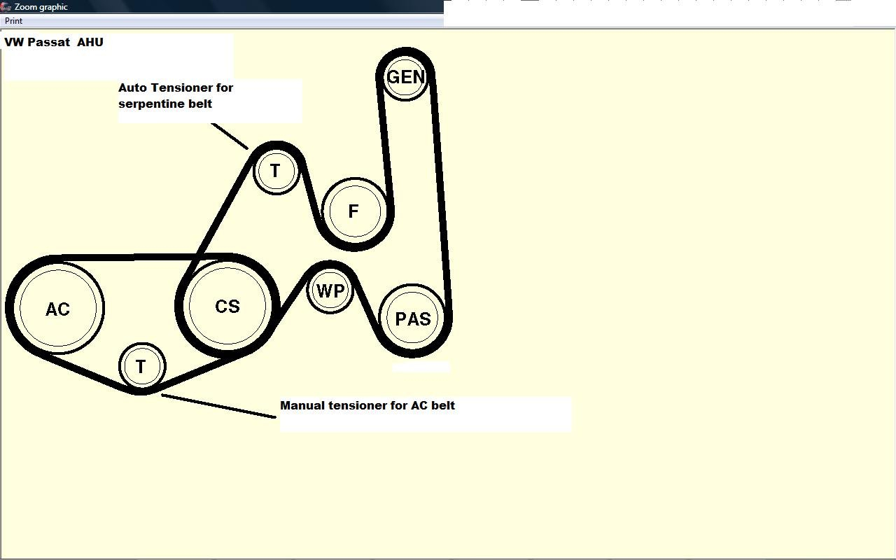 2004 Honda Crv Serpentine Belt Diagram