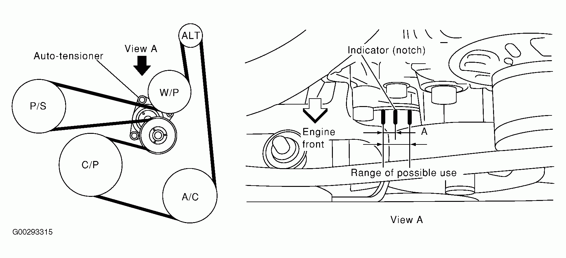 2008 Nissan Altima 3.5 Belt Diagram
