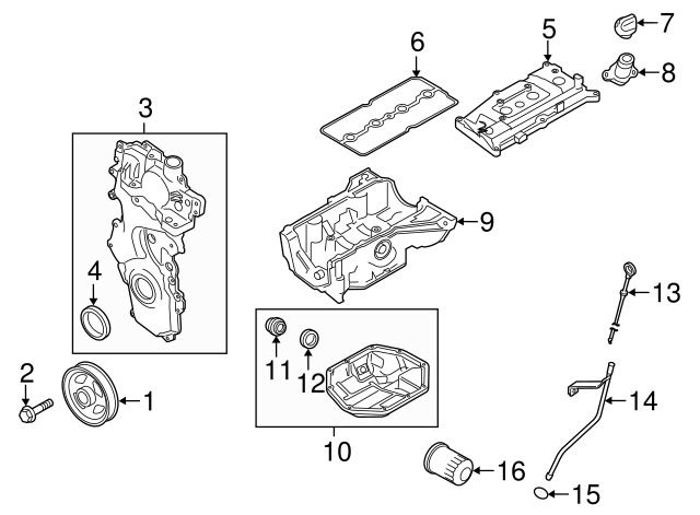 2019 Nissan Sentra Transmission Dipstick