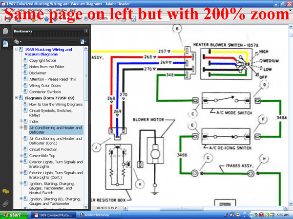 1969 Mustang Ignition Switch Wiring Diagram