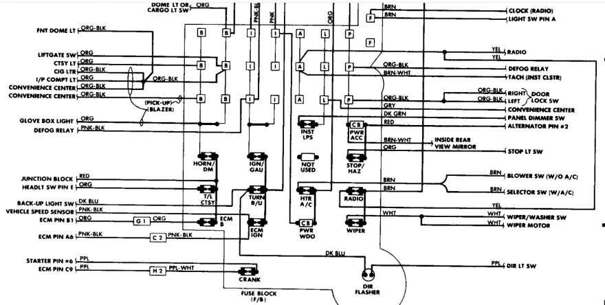 1988 Chevy 1500 Fuel Pump Wiring Diagram