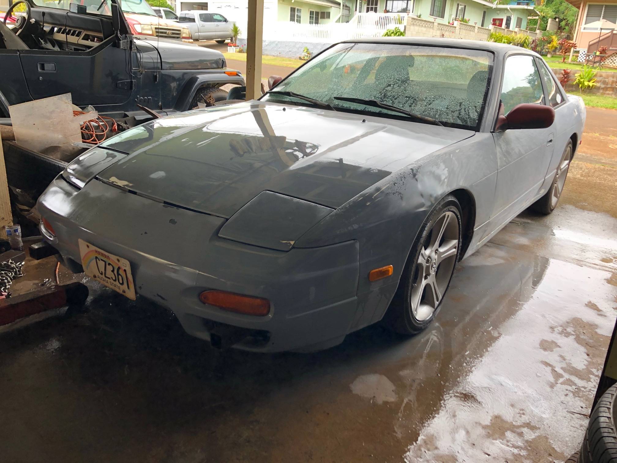 Factory Paint Code And Specifications For 1989 Nissan 240sx In Black (kh3)