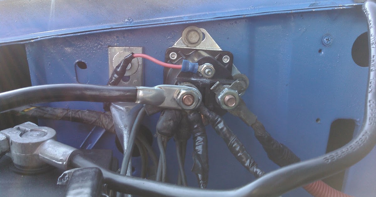 1990 Ford F150 Starter Solenoid Wiring Diagram