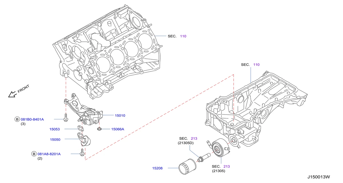 1994 Nissan Pickup Oil Filter