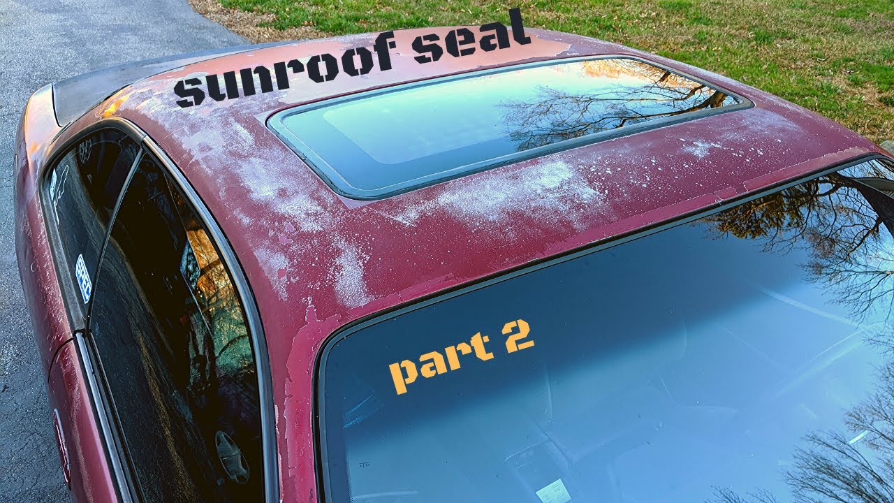 1995 Nissan 240sx Sunroof Seal: Fixing Leaks & Wind Noise
