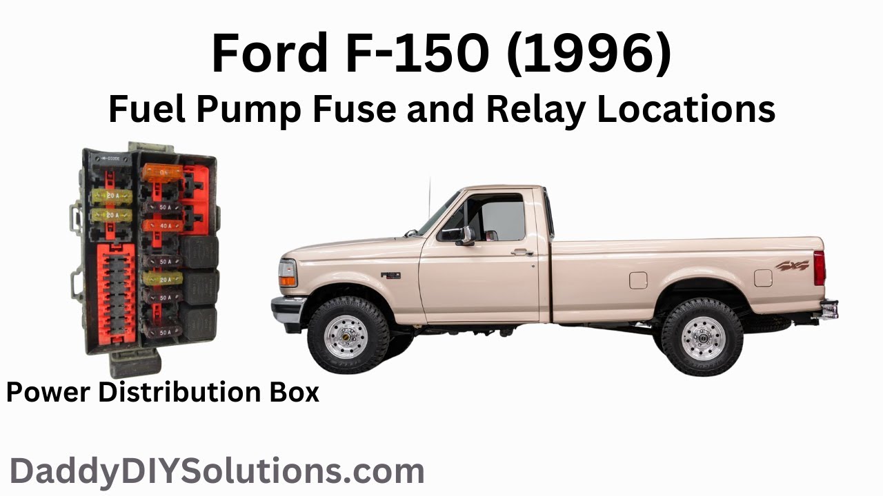 Fuel Pump 1996 Ford F150