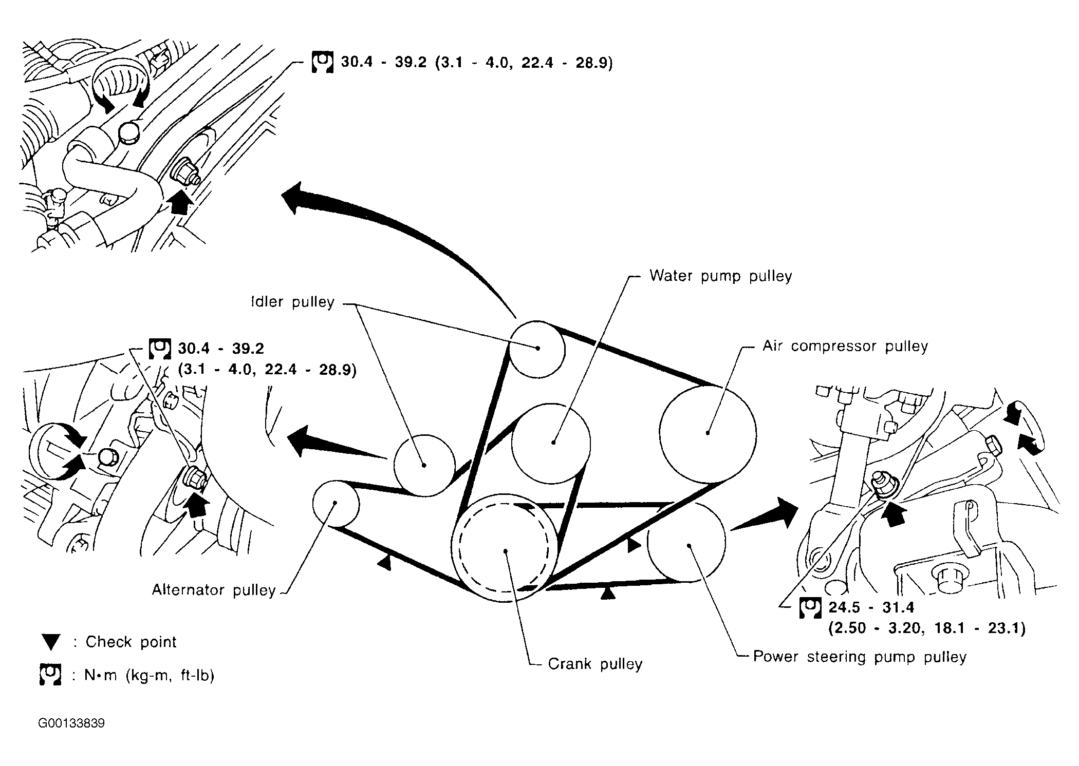 Nissan Frontier Serpentine Belt Diagram