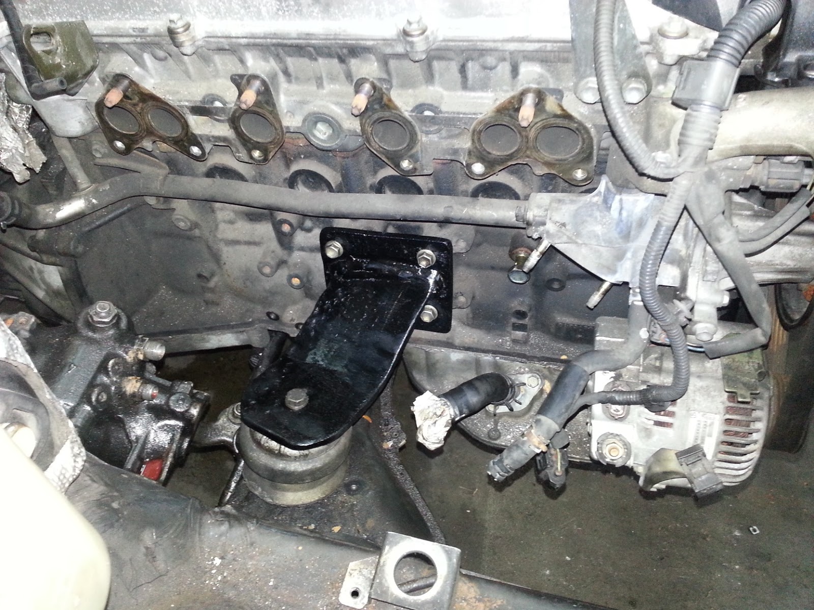 1jz-gte Motor Mount Fabrication And Engine Positioning