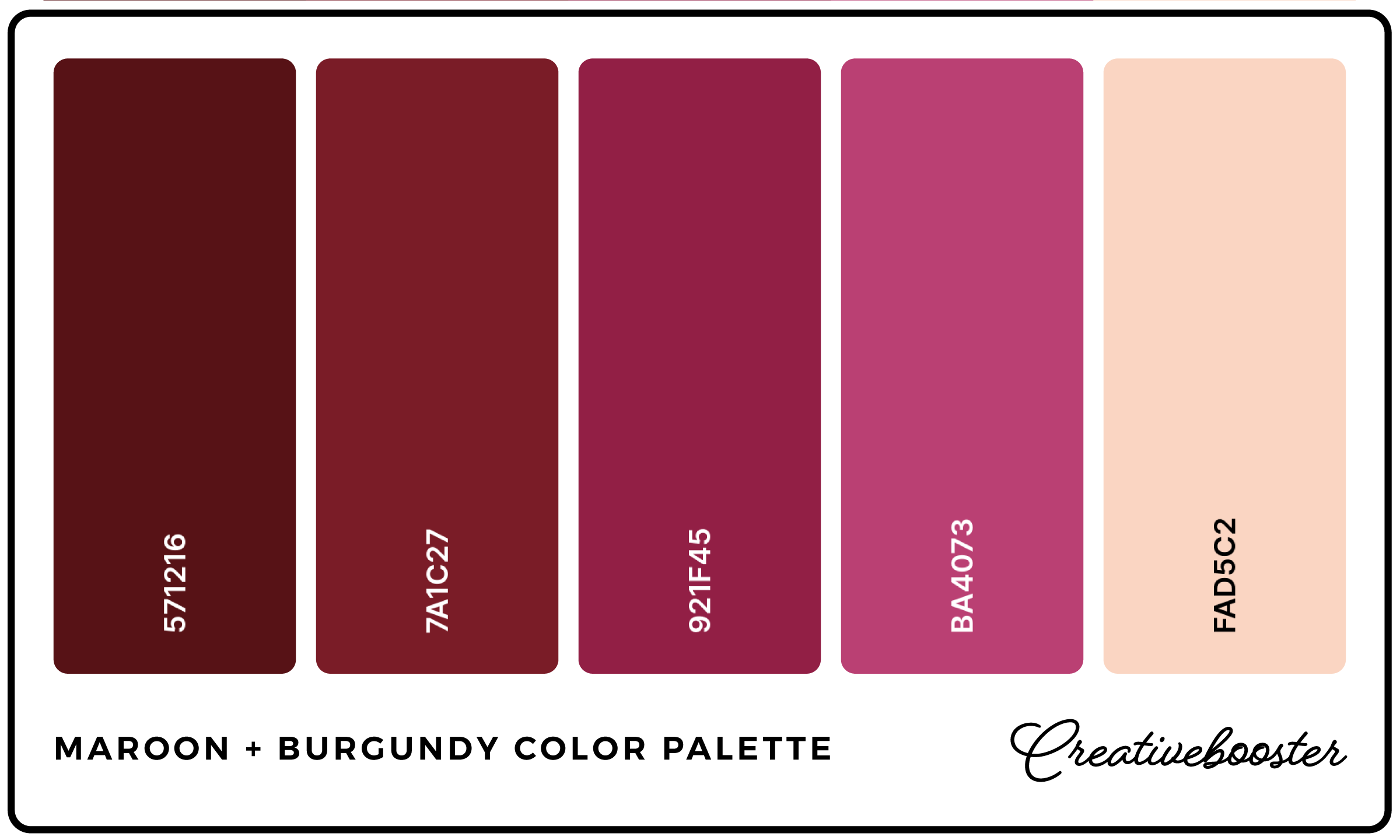 What Color Goes Best With Maroon