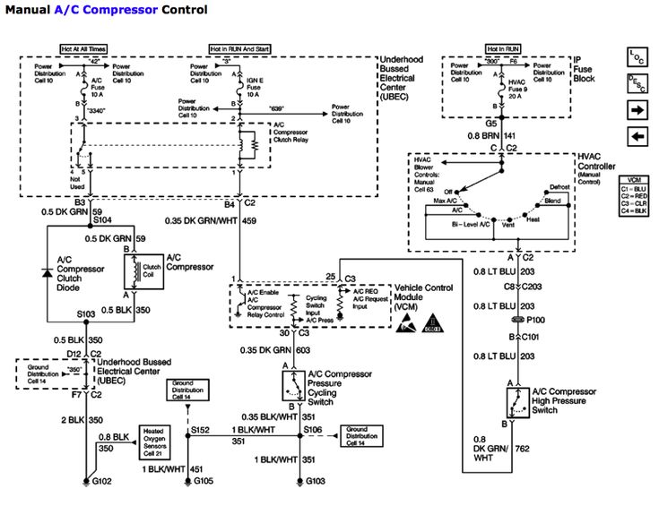 2000 Chevy Silverado Ac System Diagram