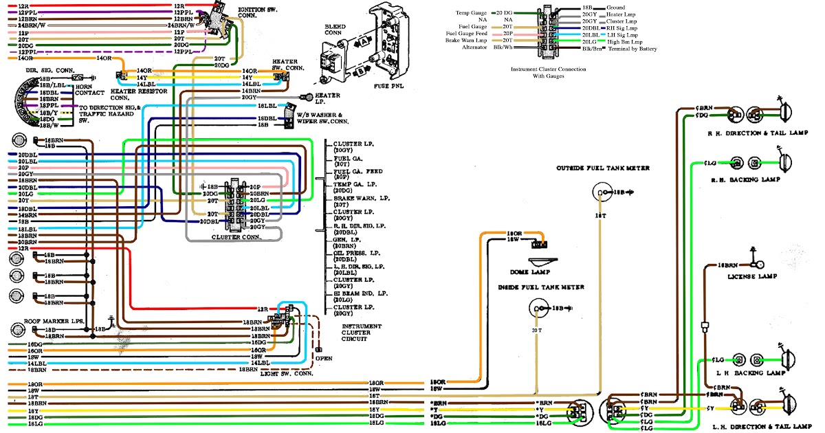 2000 Chevy Silverado Wiring Diagram Color Code
