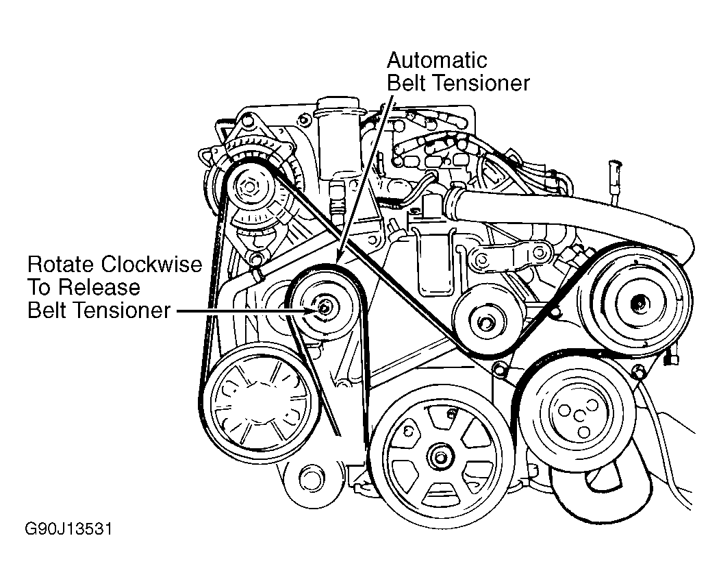 Dodge Grand Caravan Serpentine Belt Diagram