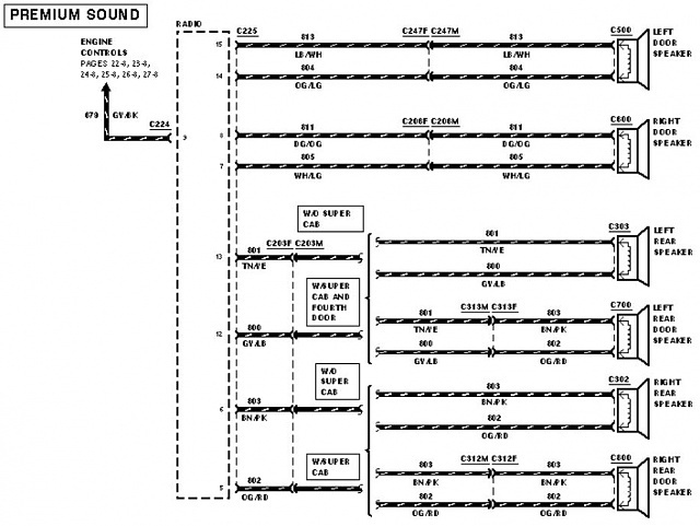 2000 Ford Explorer Radio Wiring Diagram