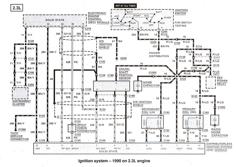 2000 Ford Ranger 3.0 Spark Plug Wire Diagram