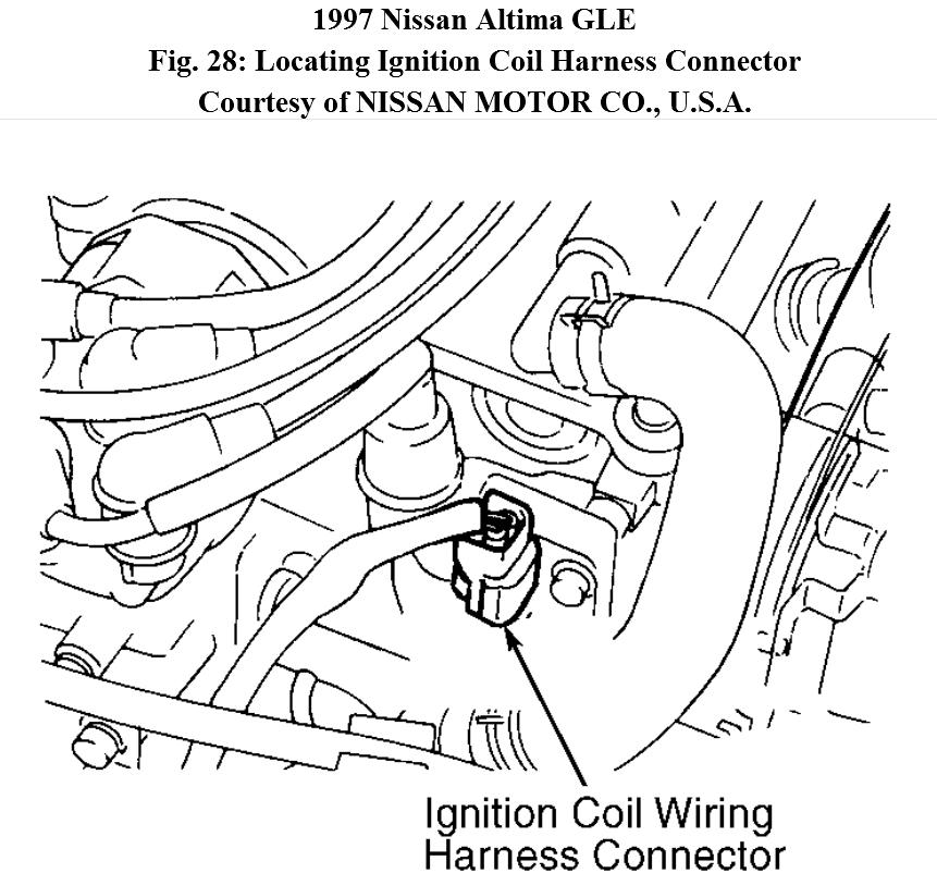 2000 Nissan Maxima Ignition Coil Diagram