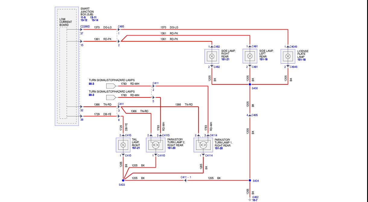 2001 Dodge Ram Tail Light Wiring Diagram