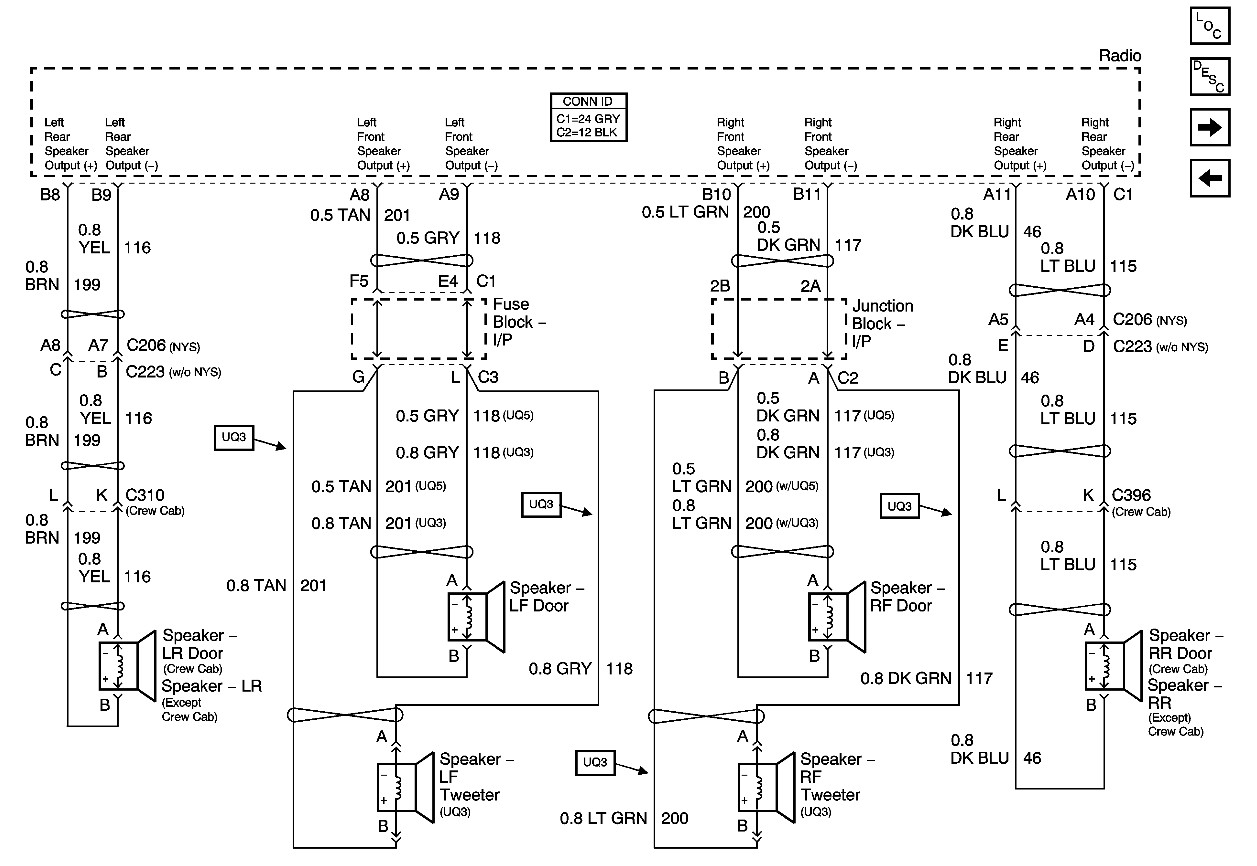 2002 Gmc Sierra Stereo Wiring Diagram