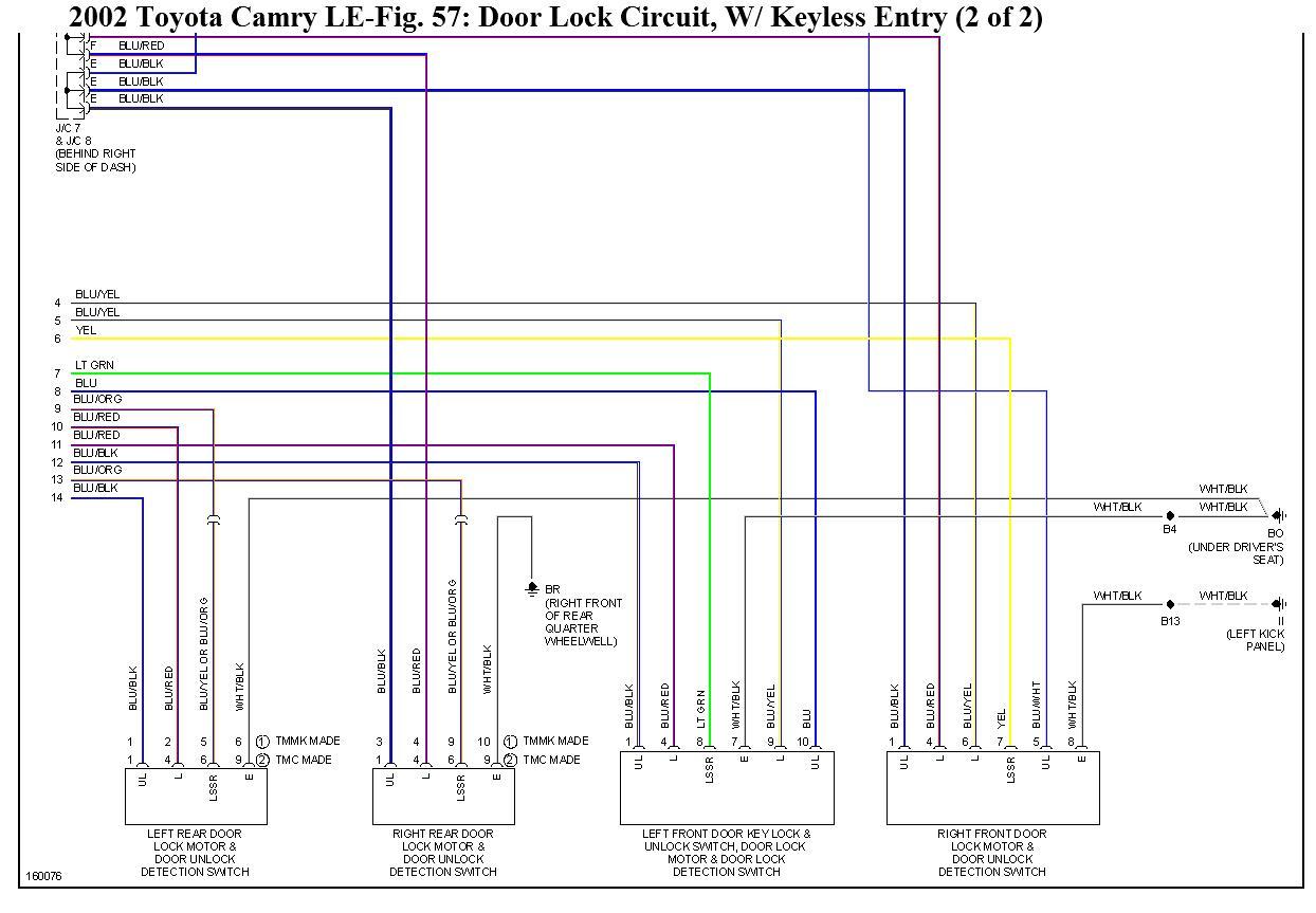 2002 Toyota Camry Stereo Wiring Diagram