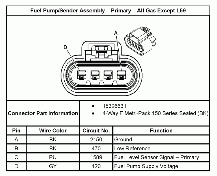2003 Silverado Fuel Pump Wiring Diagram