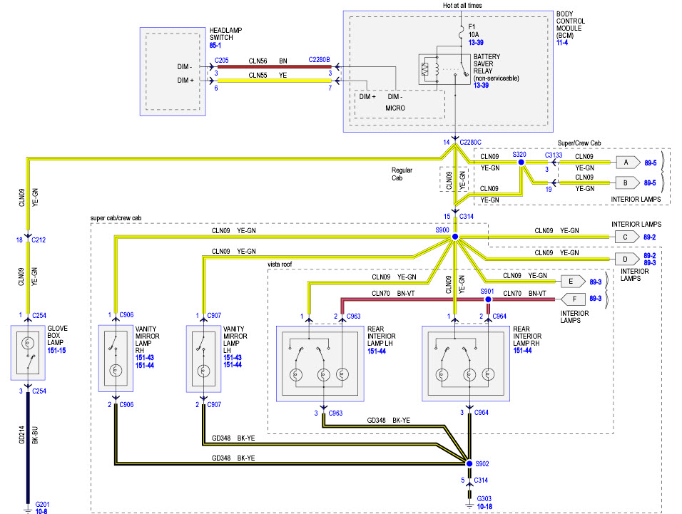 2003 Ford F150 Stereo Wiring Diagram