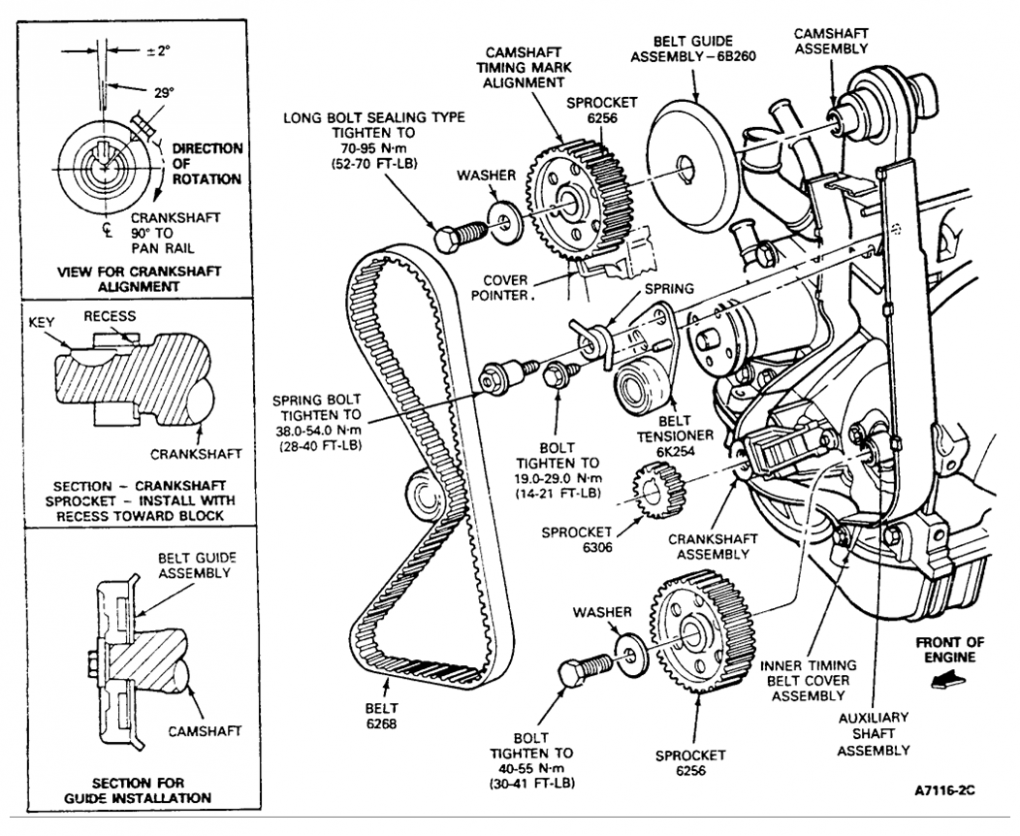 Ford Focus 2003 Serpentine Belt Diagram