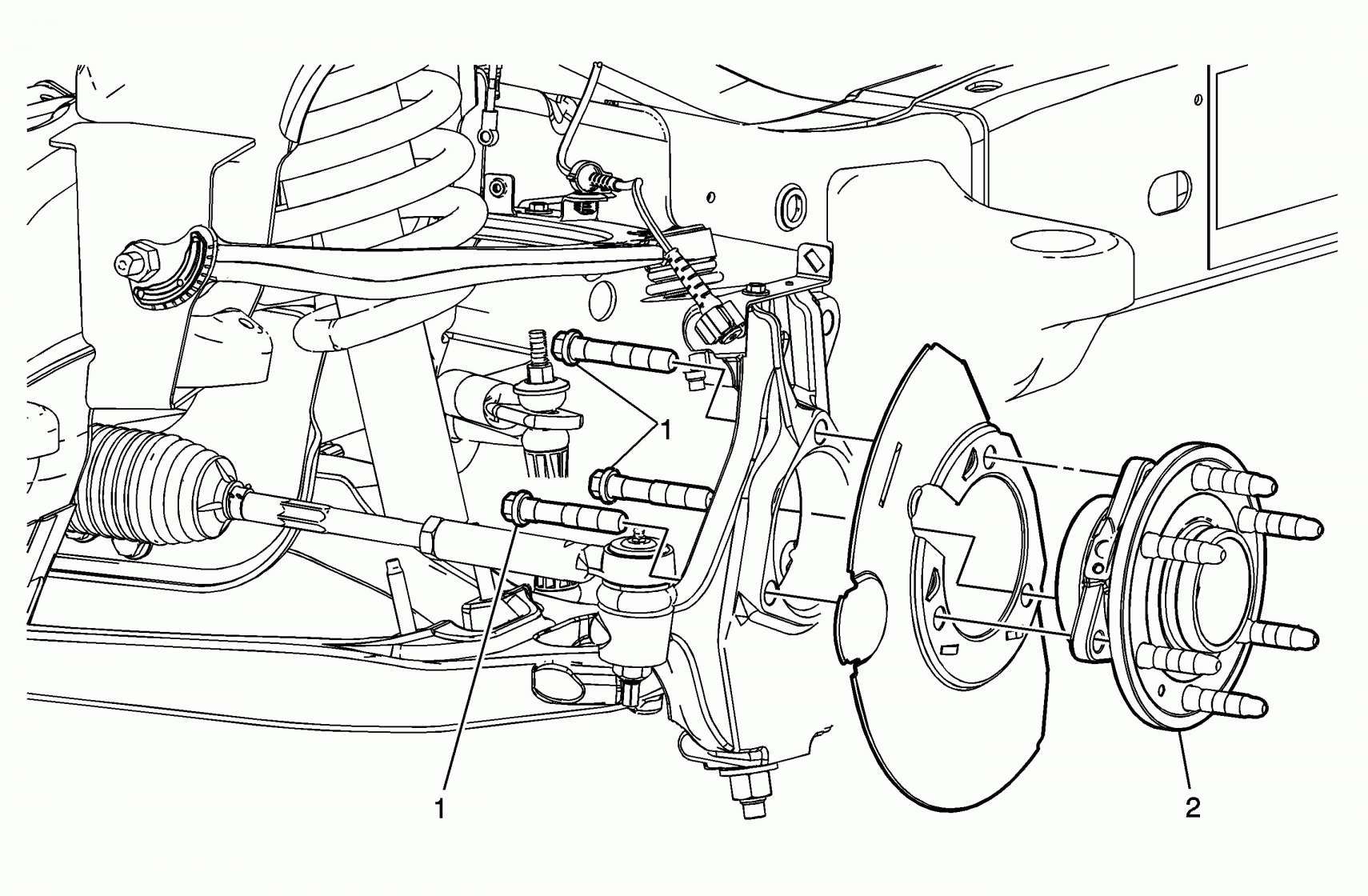 2003 Silverado Front Suspension Diagram