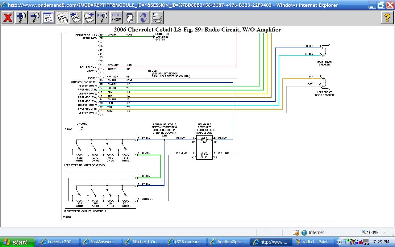 2004 Chevy Malibu Radio Wiring Diagram