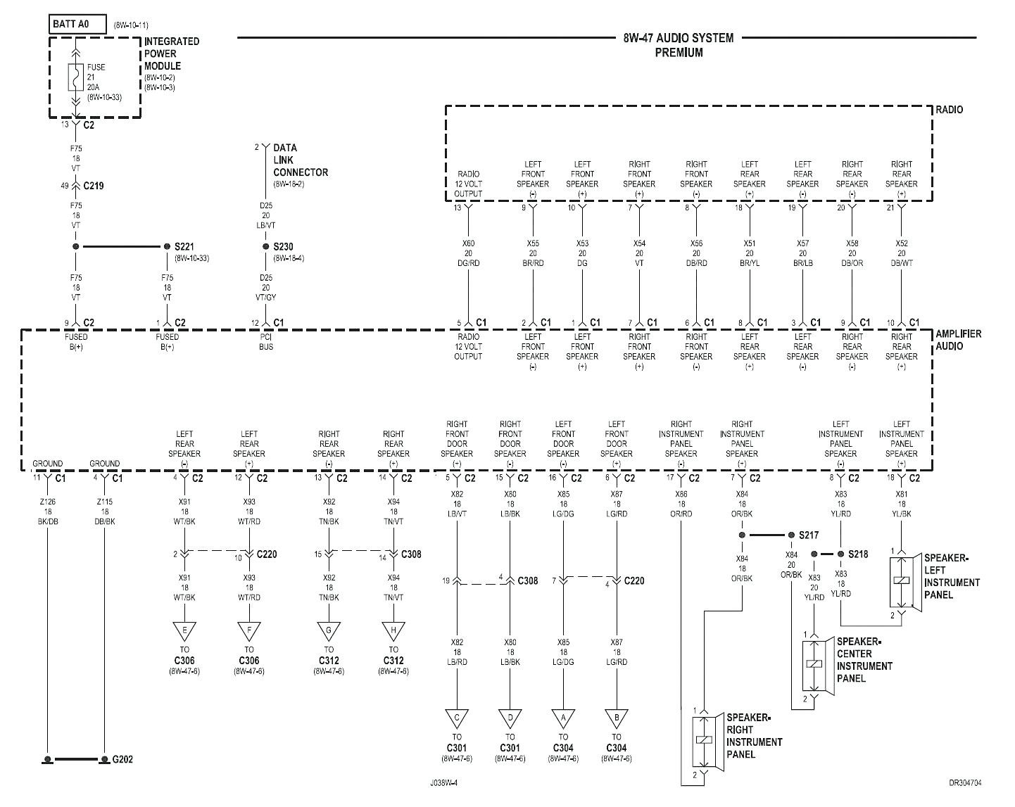 2004 Dodge Durango Radio Wiring Diagram