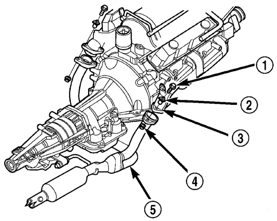 2004 Dodge Ram 1500 Exhaust System Diagram