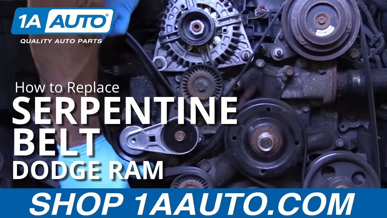 Serpentine Belt Diagram 2004 Dodge Ram 1500