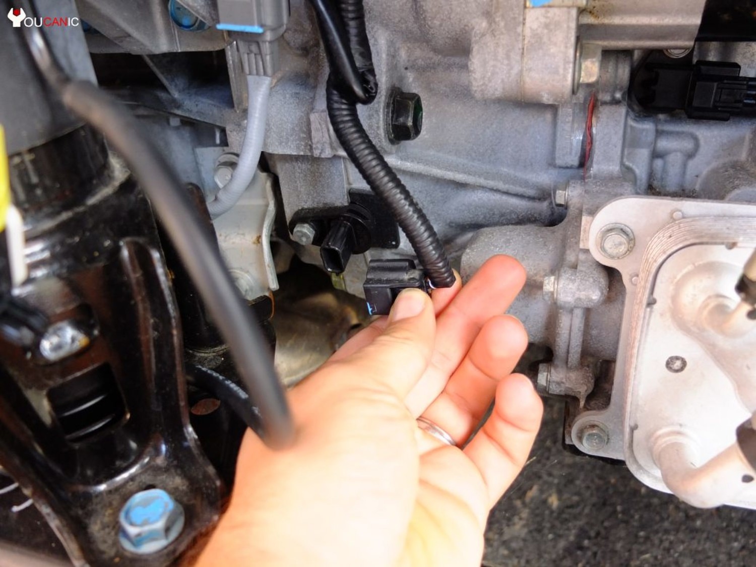2004 Nissan Maxima Crank Sensor Location