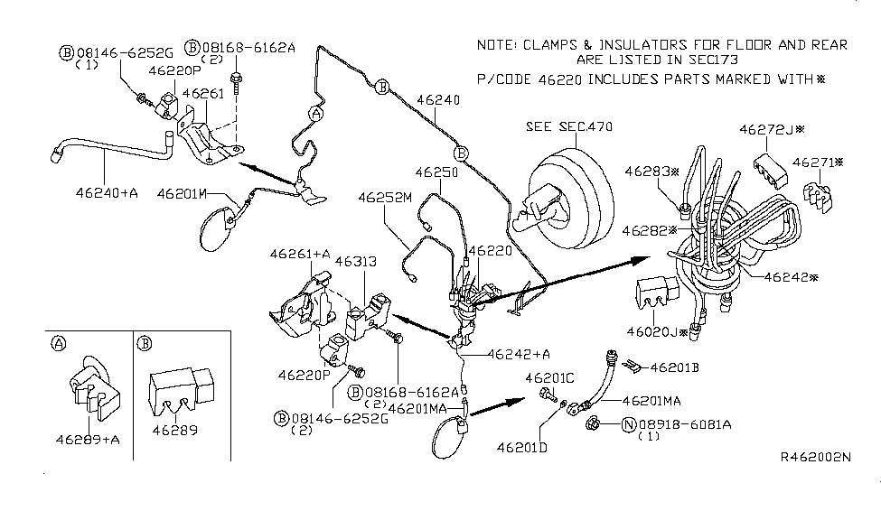 2004 Nissan Titan Brake Line Diagram