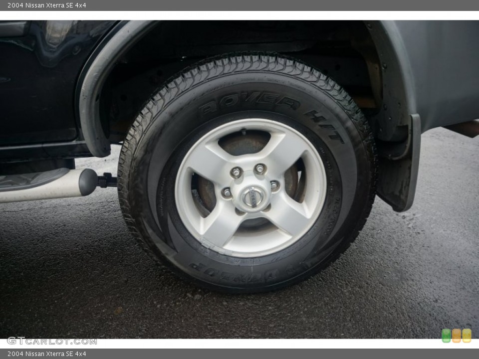 2004 Nissan Xterra Tire Size