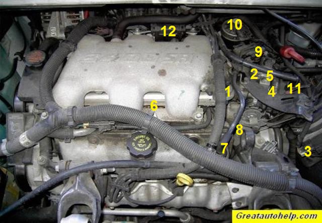 2005 Chevy Impala 3.4 Engine Diagram