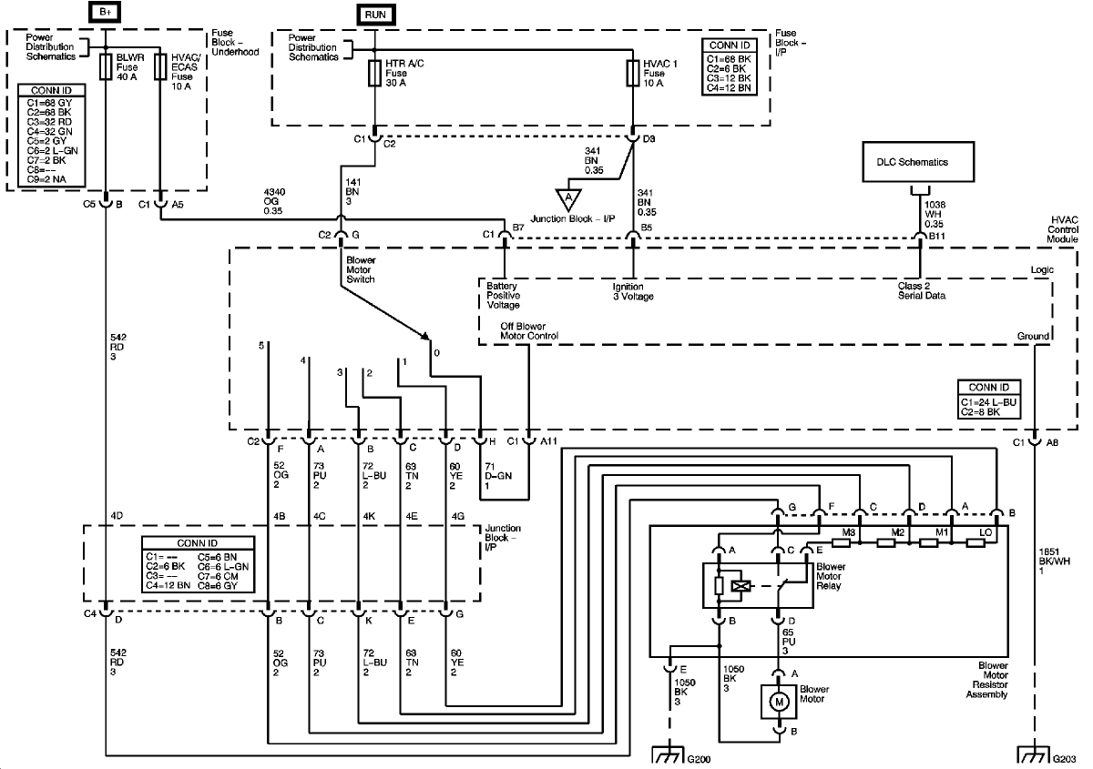 2005 Chevy Silverado Blower Motor Resistor Wiring Diagram