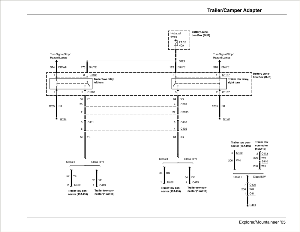 2005 Ford Explorer Stereo Wiring Diagram