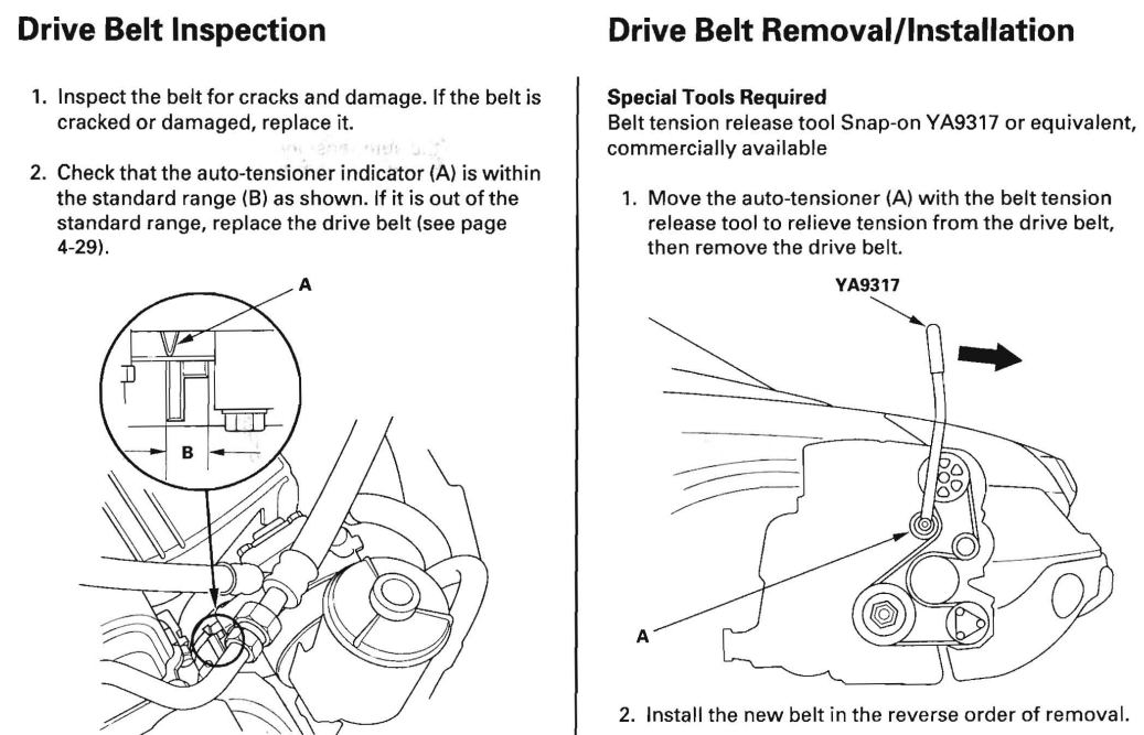 2005 Honda Crv Serpentine Belt Diagram