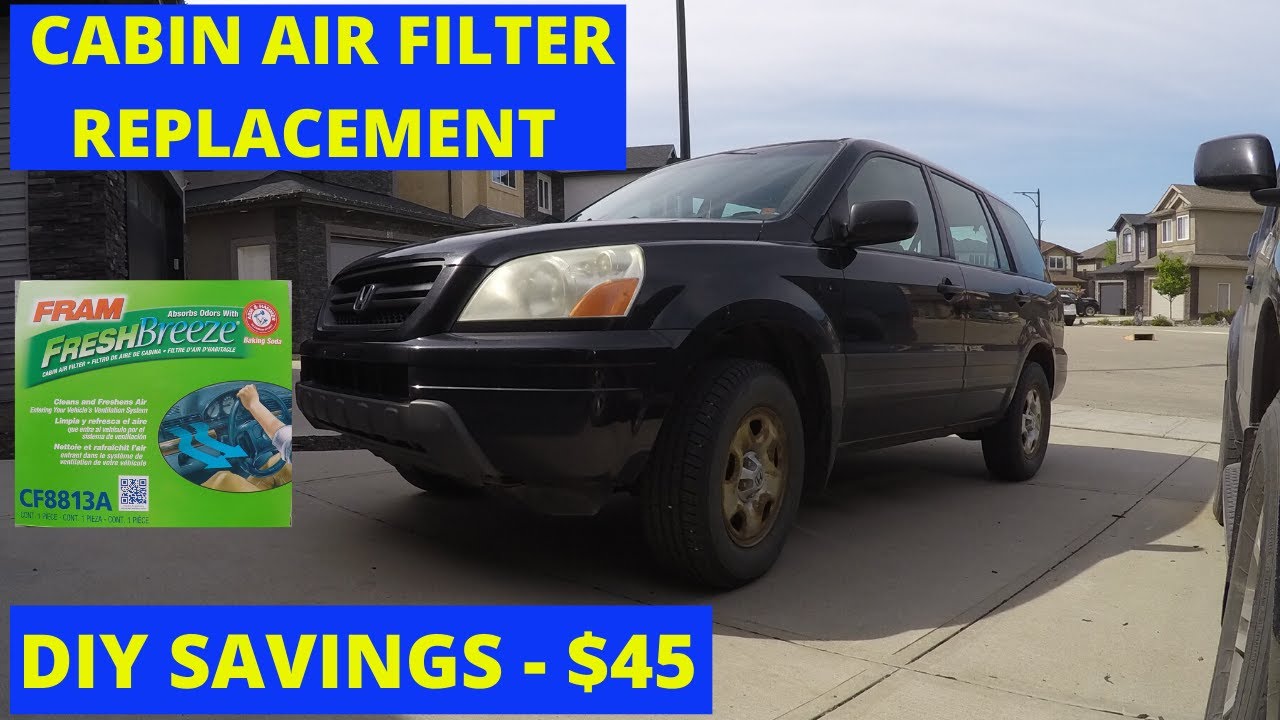 05 Honda Pilot Cabin Air Filter