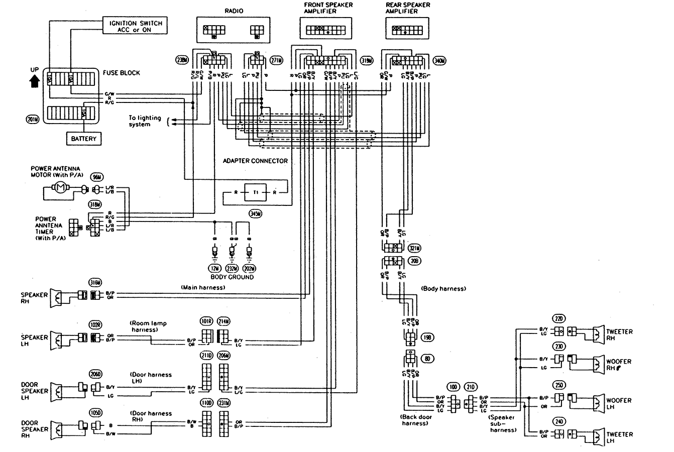 2005 Nissan Altima Radio Wiring Diagram