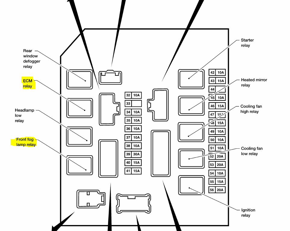 Nissan Frontier Fuel Pump Relay Location
