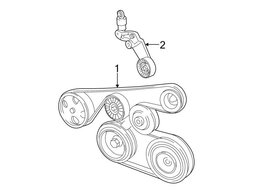 2005 Toyota Corolla Drive Belt Diagram