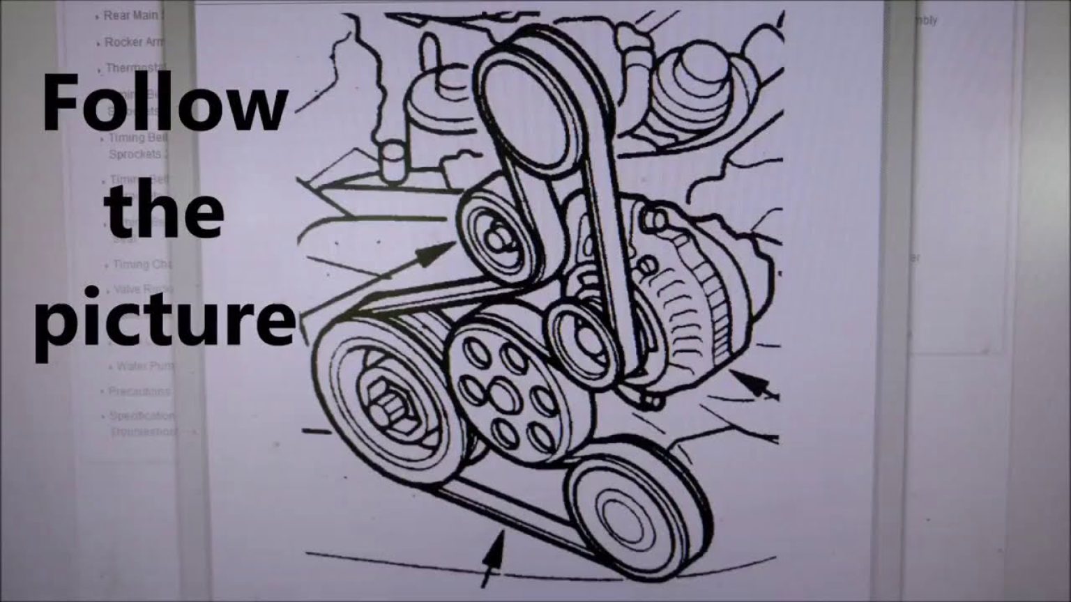 2006 Acura Tl Serpentine Belt Diagram