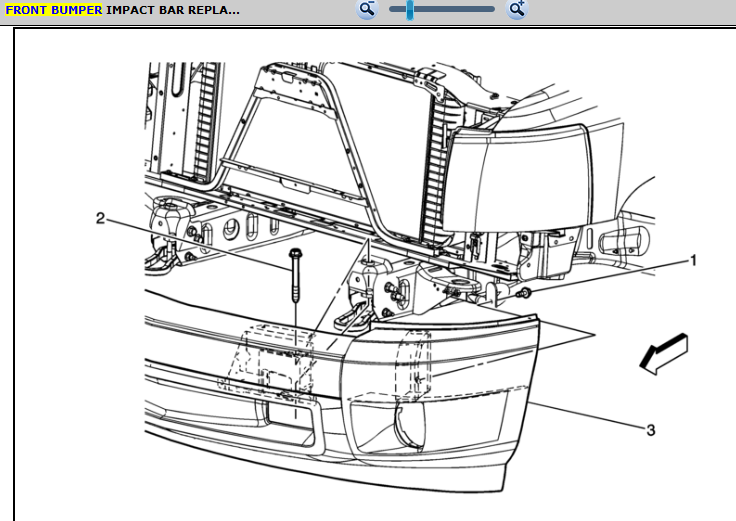2006 Chevy Silverado Front Bumper Frame Brackets Diagram