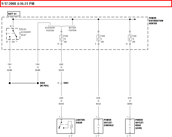2006 Chrysler 300 Srt8 Fuse Box Diagram