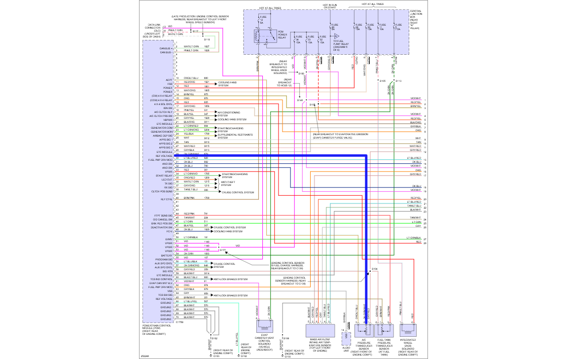2006 Ford F150 Wiring Harness Diagram