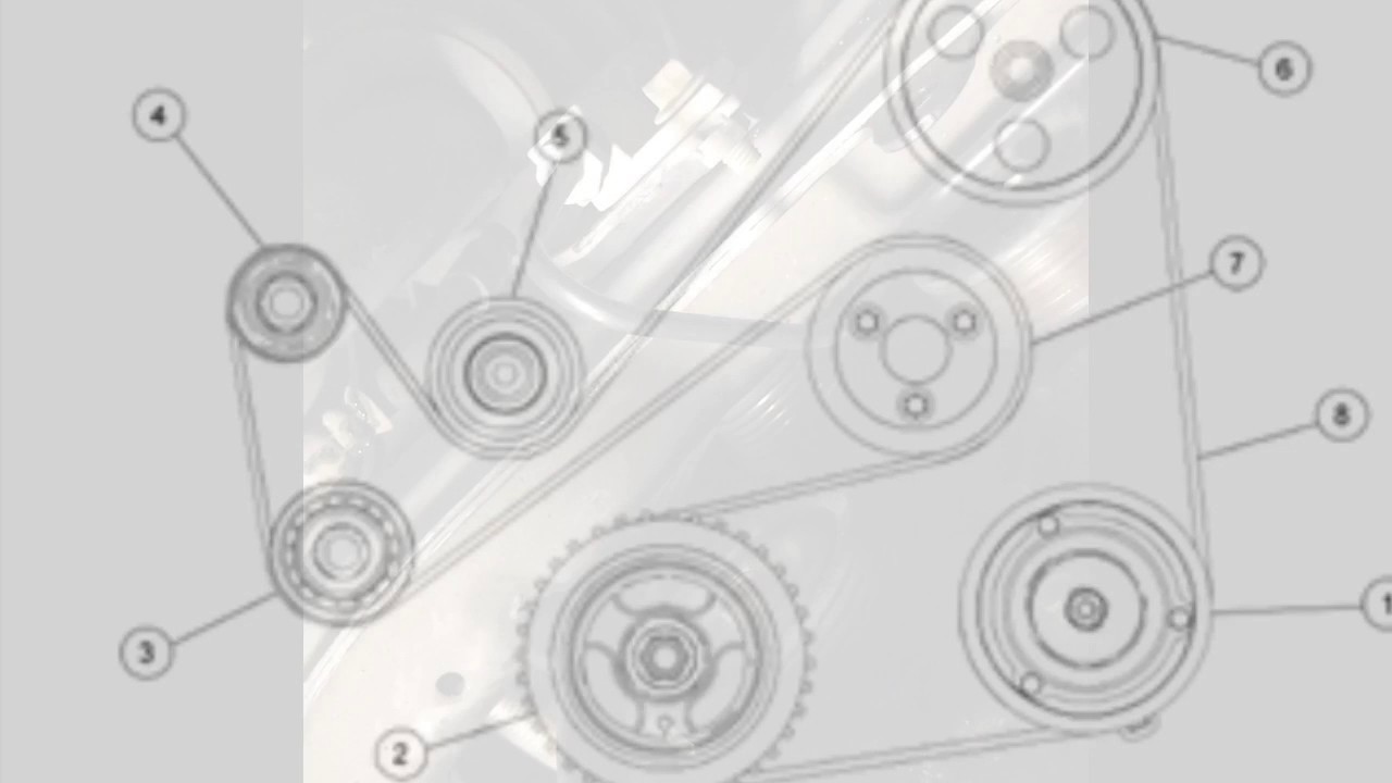 2006 Ford Fusion Serpentine Belt Diagram