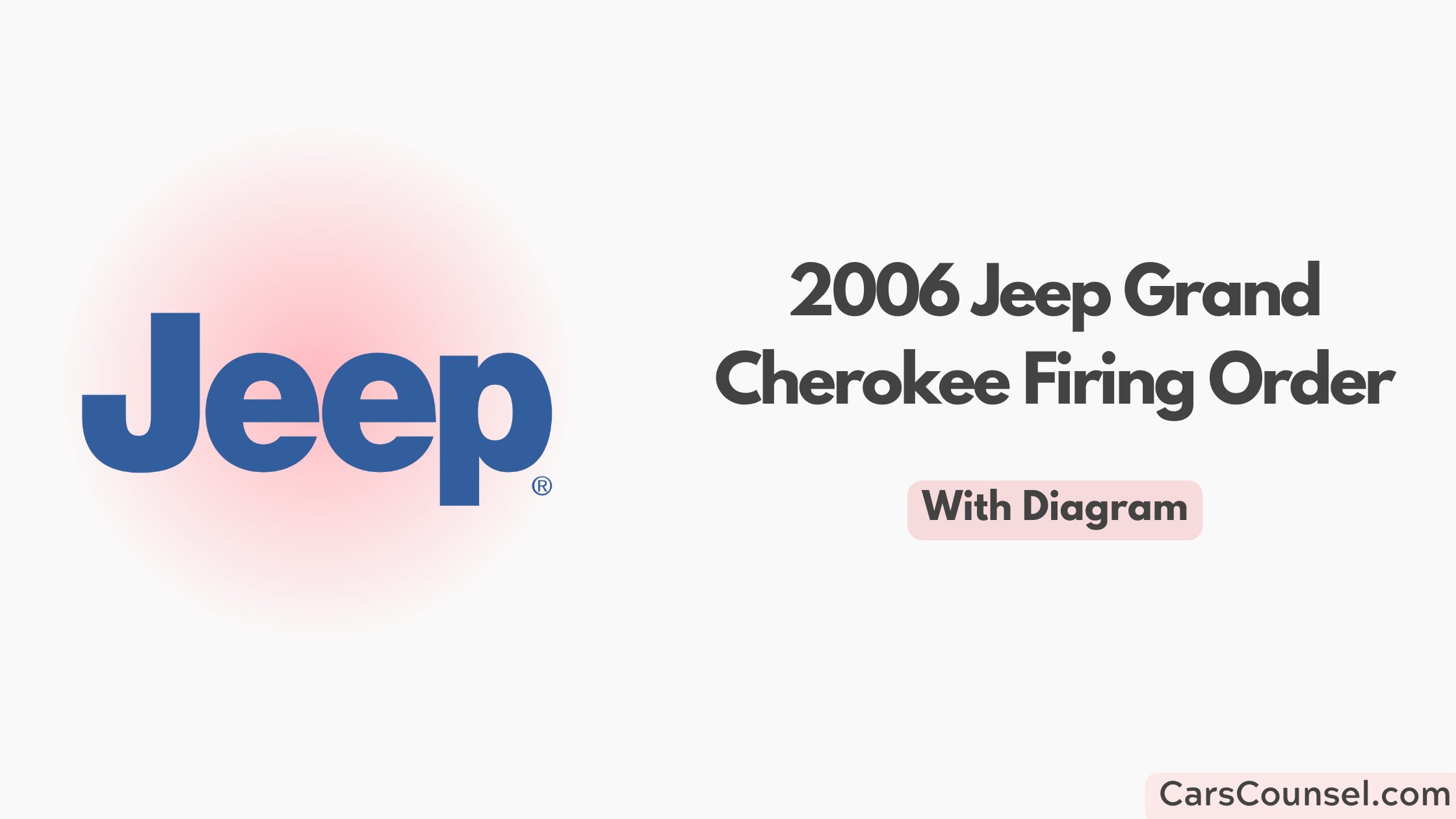 2006 Jeep Grand Cherokee 3.7 Firing Order