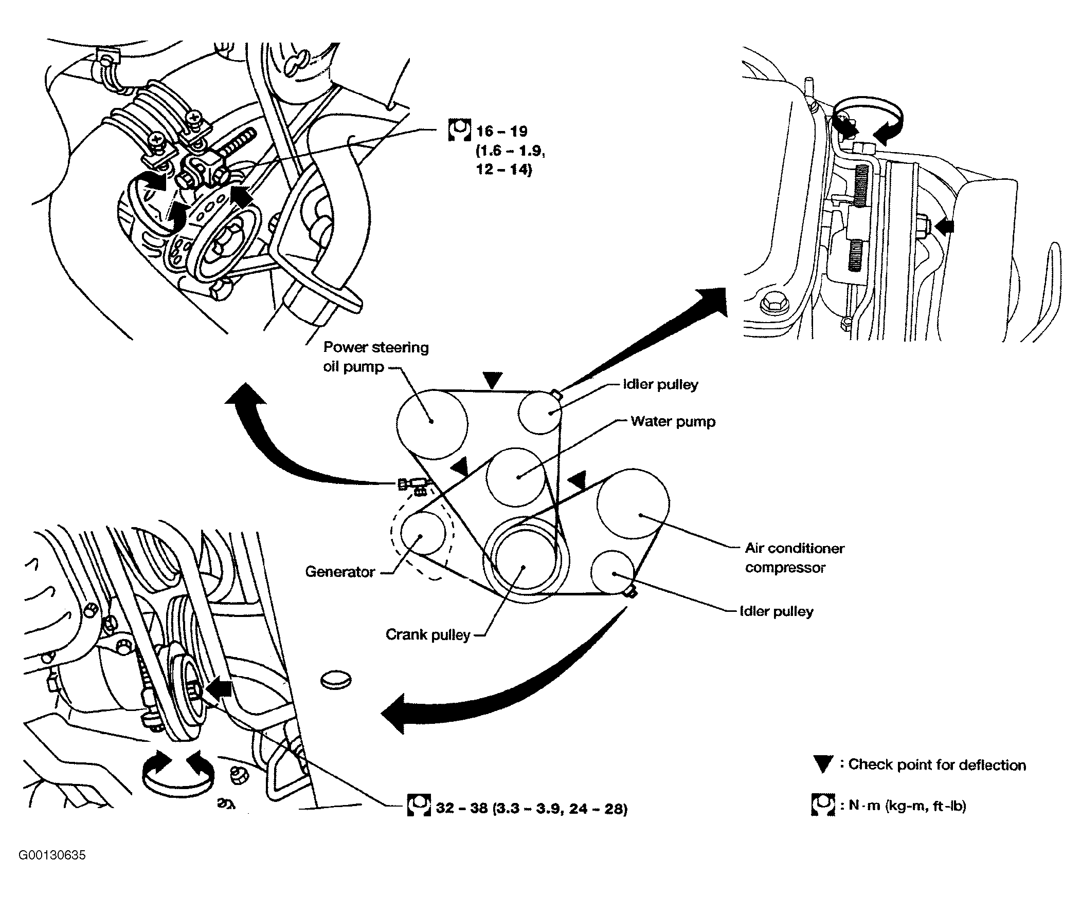 2006 Nissan Frontier Serpentine Belt Diagram