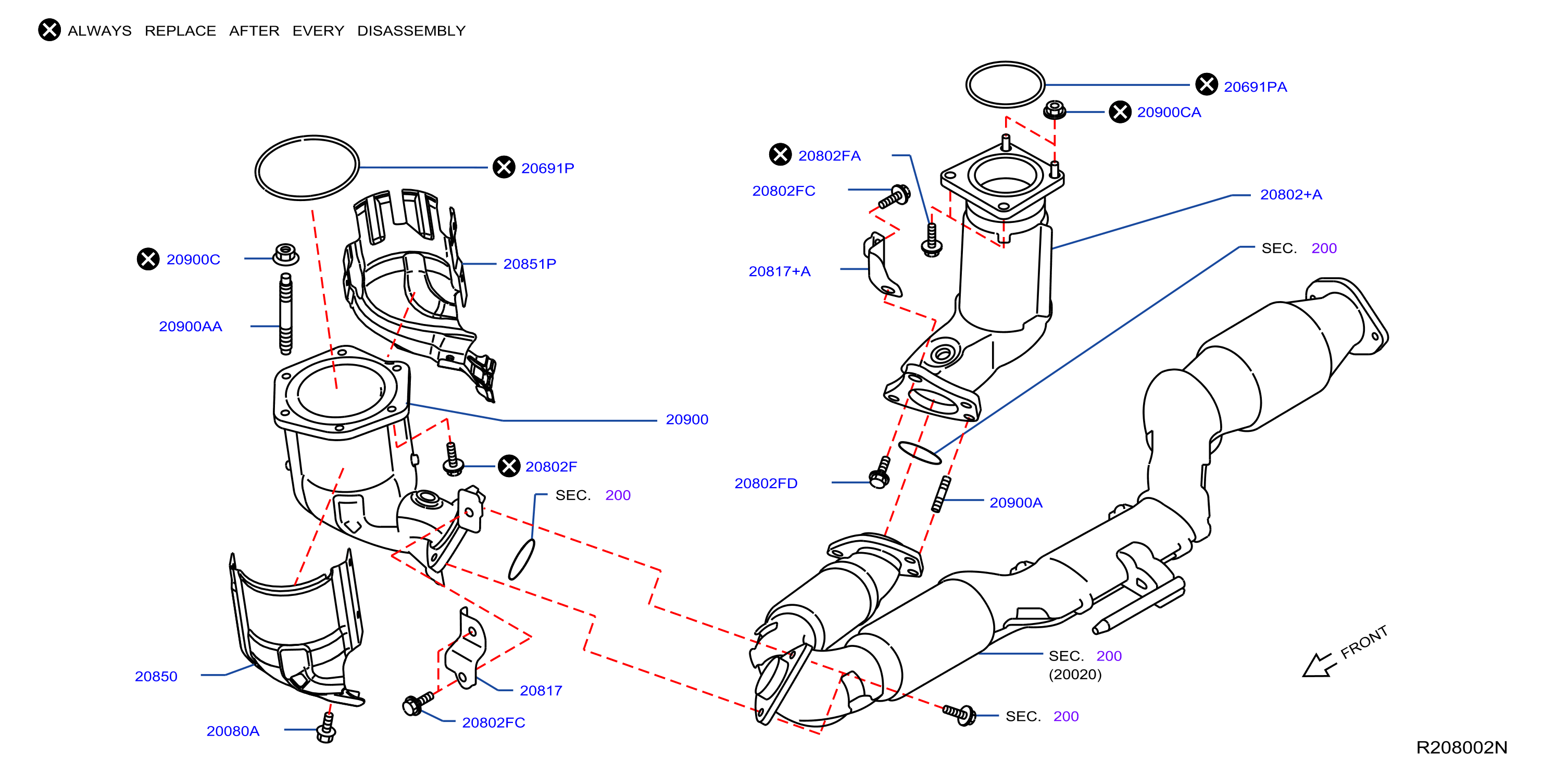 Nissan Titan 2006 Catalytic Converter