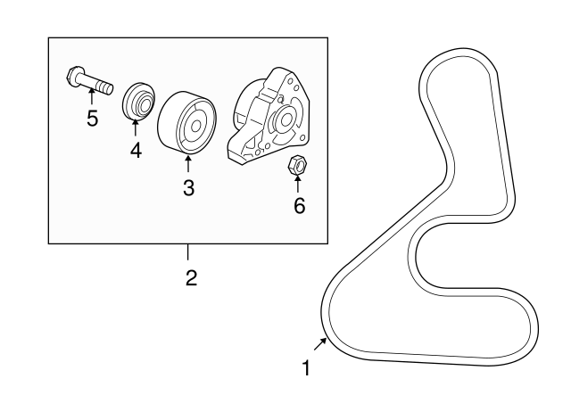2007 Acura Rdx Serpentine Belt Diagram